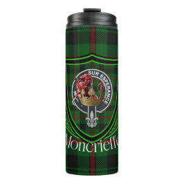 Moncrieffe Scottish Clan Tartan & Crest タンブラー
