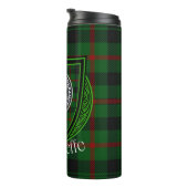 Moncrieffe Scottish Clan Tartan & Crest タンブラー (回転右)