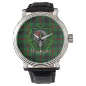 Moncrieffe Scottish Clan Tartan & Crest 腕時計 (正面)