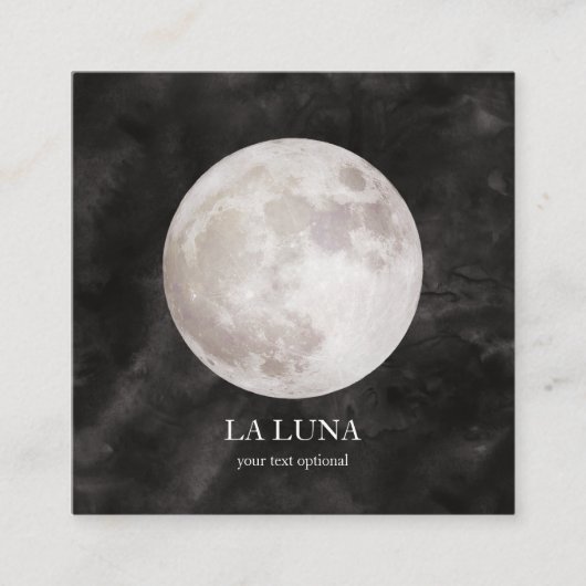 Mond  Visitenkarte スクエア名刺 (正面)