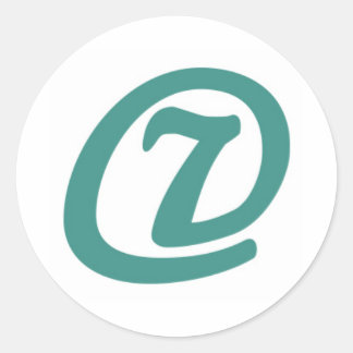 Monday@7スタンプ ラウンドシール