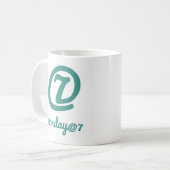 Monday@7マグ コーヒーマグカップ (正面左)