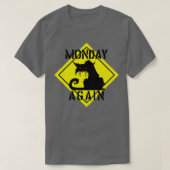 MONDAY AGAIN CAT1 Tシャツ (デザイン正面)