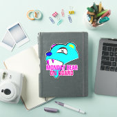 Monday Bear on Board Bumper シール (iPadカバー)