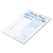 Monday Daily Planner Printable  ノートパッド (アングル)