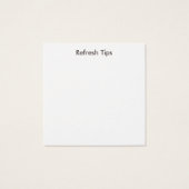 Monday Devilメッセージ (裏面)