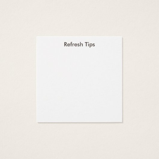 Monday Devilメッセージ (裏面)