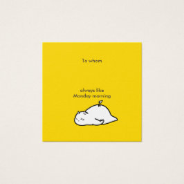 Monday Devilメッセージ