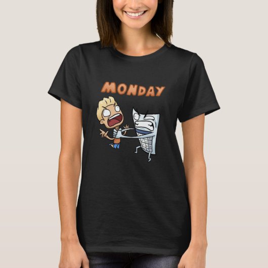 Monday Madness The Calculator's Revenge Tシャツ (正面)