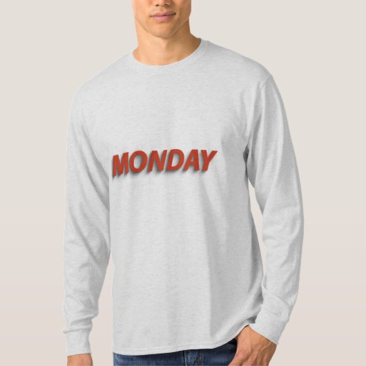 Monday Mood Tシャツ (正面)