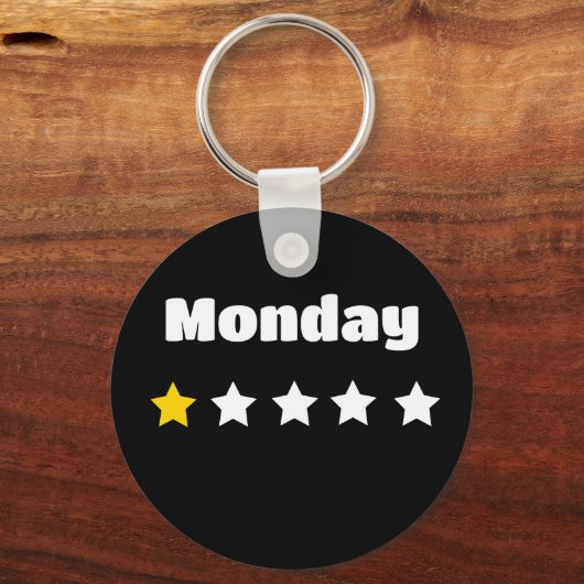 Monday sucks  キーホルダー (正面)