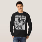 Mondays吸私はWが嫌い週末の皮肉を愛 Tシャツ (正面フル)