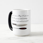 Mondays Mugに対してNOと答える モーフィングマグカップ (正面左)