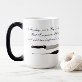 Mondays Mugに対してNOと答える モーフィングマグカップ