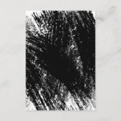 Mondern Black and White Graduation エンクロージャーカード (裏面)