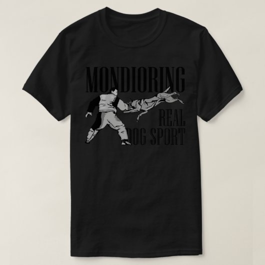 MondioRingドッグスポーツ Tシャツ (デザイン正面)