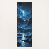 Mondnacht am Wasserfall ヨガマット (裏面)