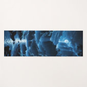 Mondnacht am Wasserfall ヨガマット (正面(横))