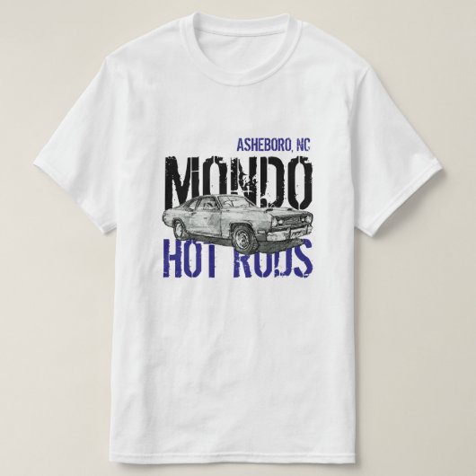Mondo T -シンプルは改造しました Tシャツ (デザイン正面)