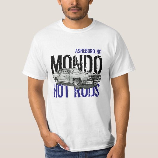 Mondo T -シンプルは改造しました Tシャツ (正面)