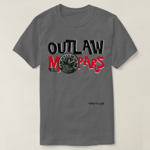 MONDO T -違法のMOPARSのグループのティー-基本的な暗闇 Tシャツ