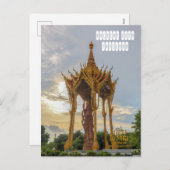 Mondop of Bodhisattva Avalokitesvar or Kuan-Yin シーズンポストカード (正面/裏面)