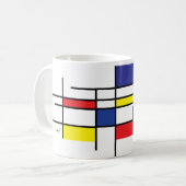 mondrian コーヒーマグカップ (正面左)