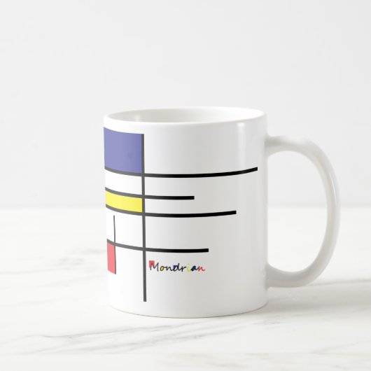 mondrian コーヒーマグカップ (右)