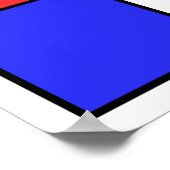 Mondrian #23 ポスター (角)