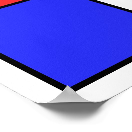 Mondrian #23 ポスター (角)