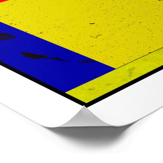 Mondrian #3-1 ポスター (角)