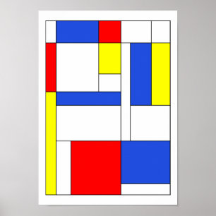 Mondrian #47 ポスター