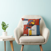 mondrian birds クッション (椅子)