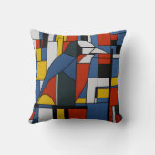mondrian birds クッション (裏面)