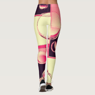 Mondrian & Bubbles レギンス