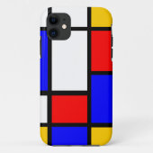 Mondrian classique Case-Mate iPhoneケース (裏面)