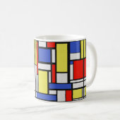 Mondrian De Stijl コーヒーマグカップ (正面右)