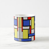 Mondrian De Stijl コーヒーマグカップ (中央)