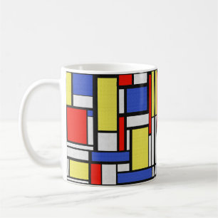 Mondrian De Stijl コーヒーマグカップ