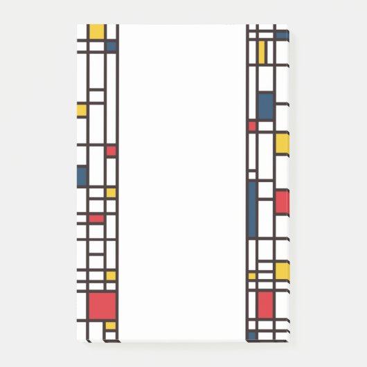 Mondrian De Stijl ポストイット (正面)