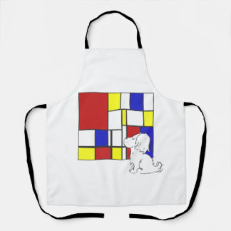 Mondrian Inspired Chamomile エプロン