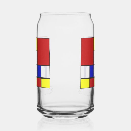Mondrian Inspired Chamomile ガラス缶 (左)