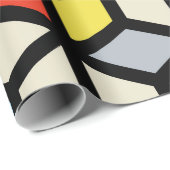Mondrian Mania Retro  ラッピングペーパー (ロールコーナー)