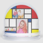 Mondrian Minimalist De Stijl Geo Modern Art Photo (正面)