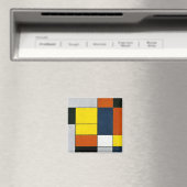 Mondrian - No. VI, Composition No. II マグネット (インサイチュ (食洗機))