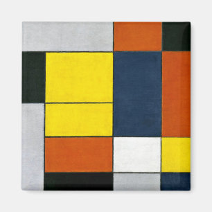 Mondrian - No. VI, Composition No. II マグネット
