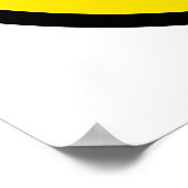 Mondrian Primary Color Composition ポスター (角)