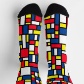 Mondrian Socks ソックス (上部)
