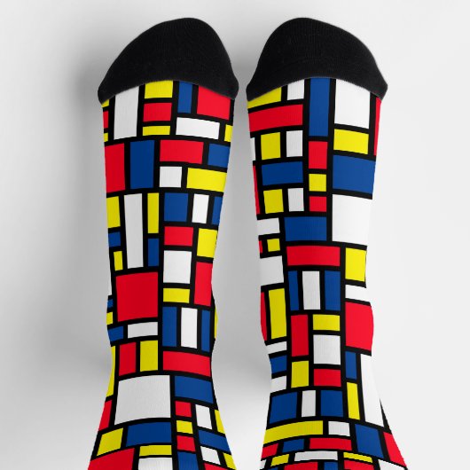 Mondrian Socks ソックス (上部)