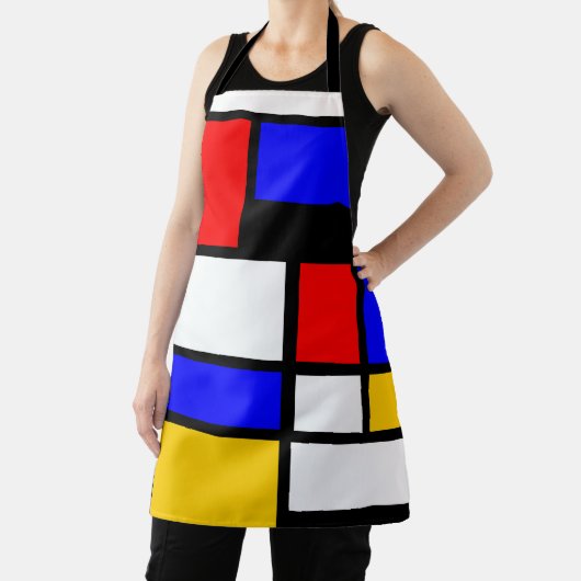 Mondrian Style エプロン (インサイチュ)
